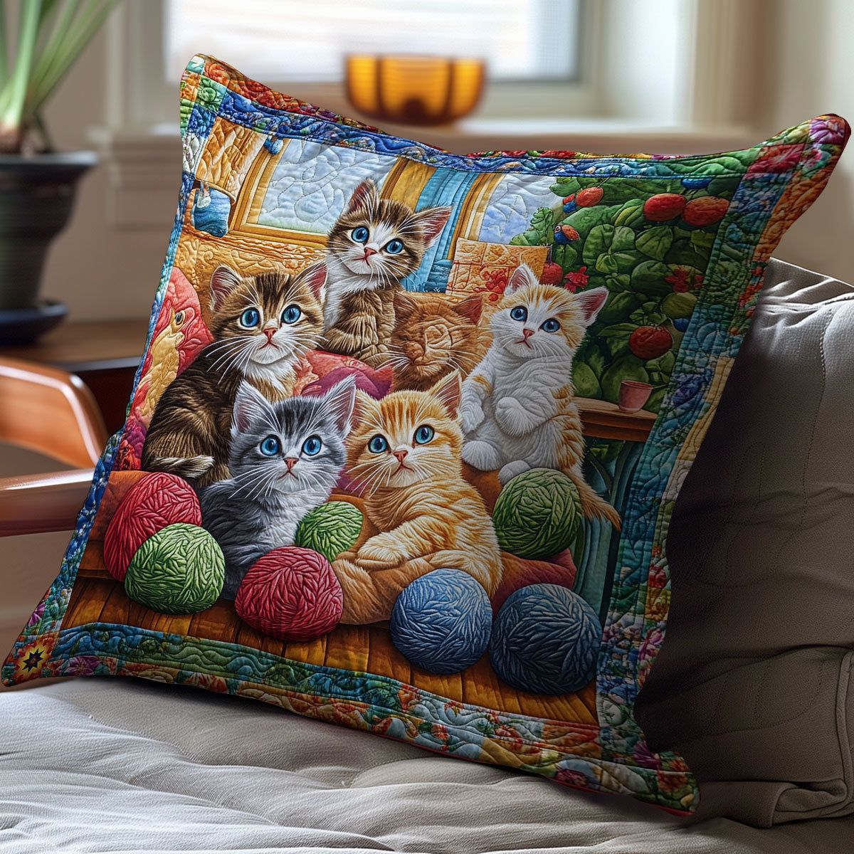 Yarn Kitten WY1612081CL Quilt Pillow Case