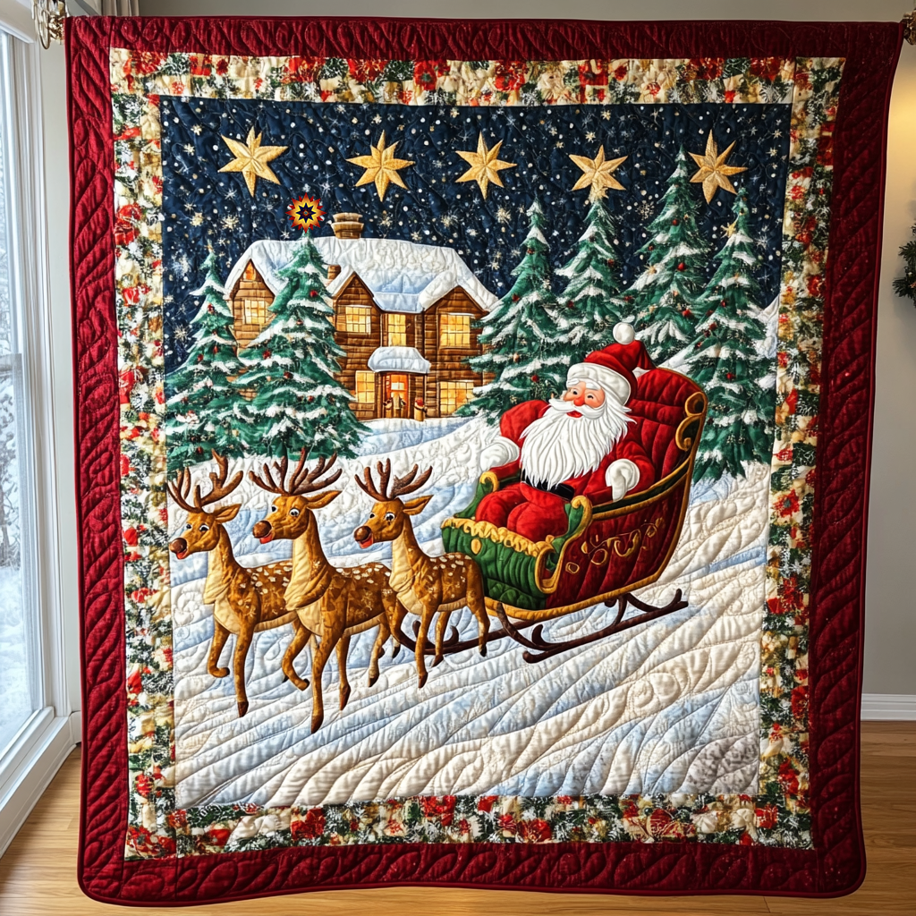 Christmas Night WJ0611007CL Quilt