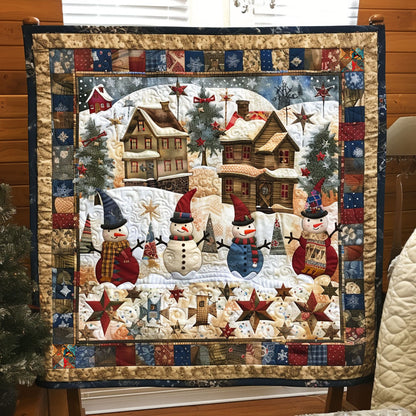 Christmas Village WJ2611014CL Quilt