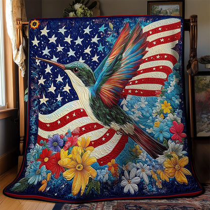 America Hummingbird WY2111030CL Quilt