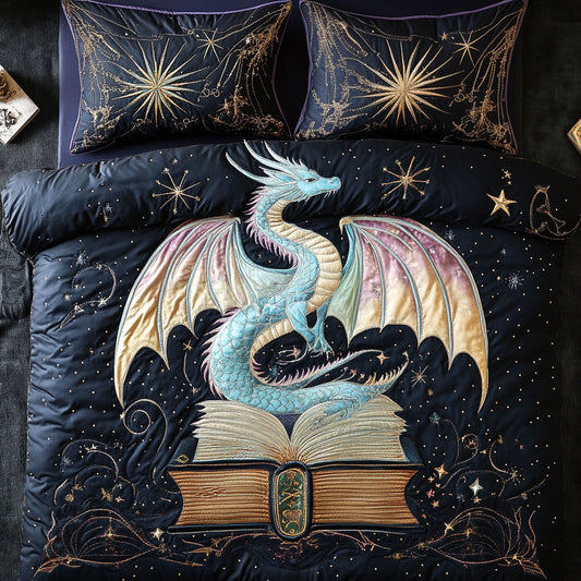 Celestial Dragon Book CW0110024CL Duvet Cover Set