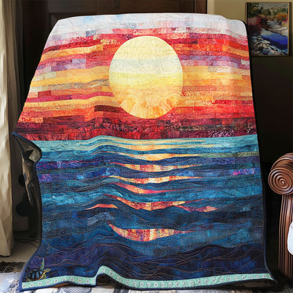 Sunset On The Sea WP1311015CL Quilt