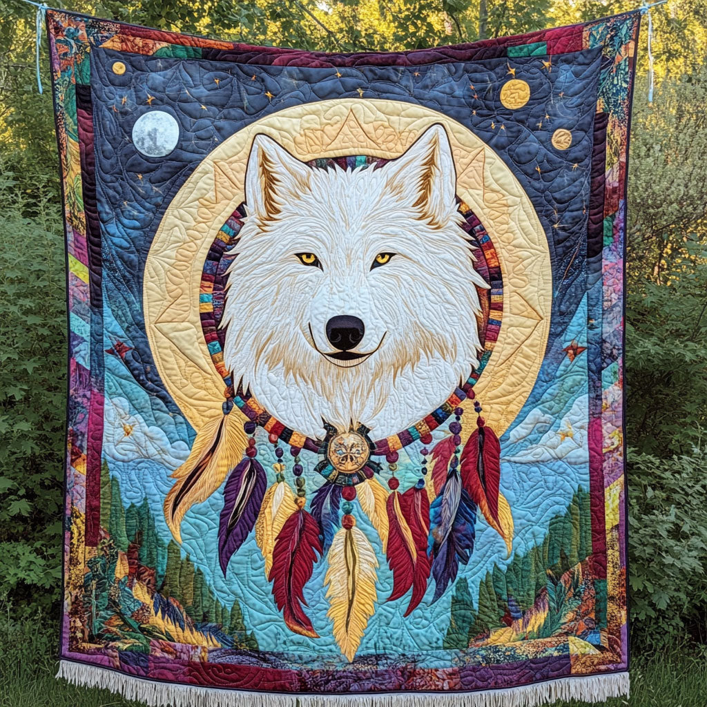 White Wolf Dreamcatcher WT2702132CL Quilt
