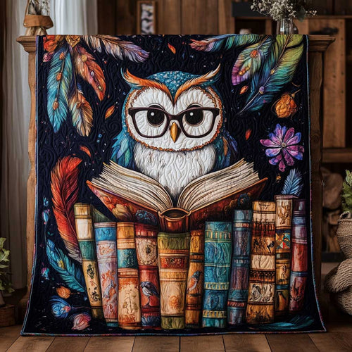 Study Owl WJ0310018CL Quilt