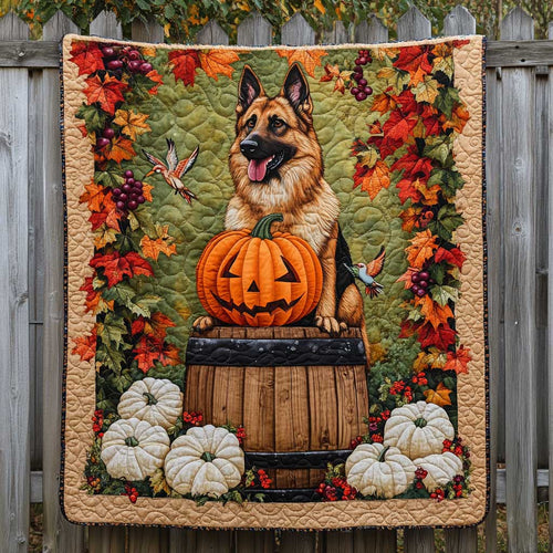 German Shepherd Pumpkin WN2709103CL Quilt