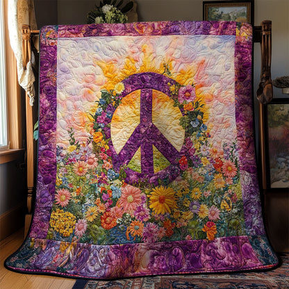 Purple Peace Harmony WN2201006CL Quilt