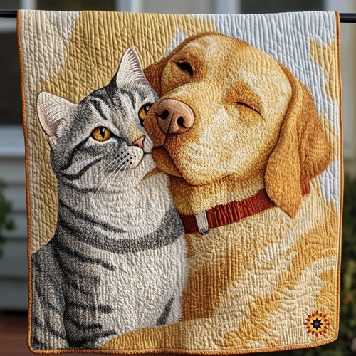 Cat Me And My Bestie WU1012001CL Quilt