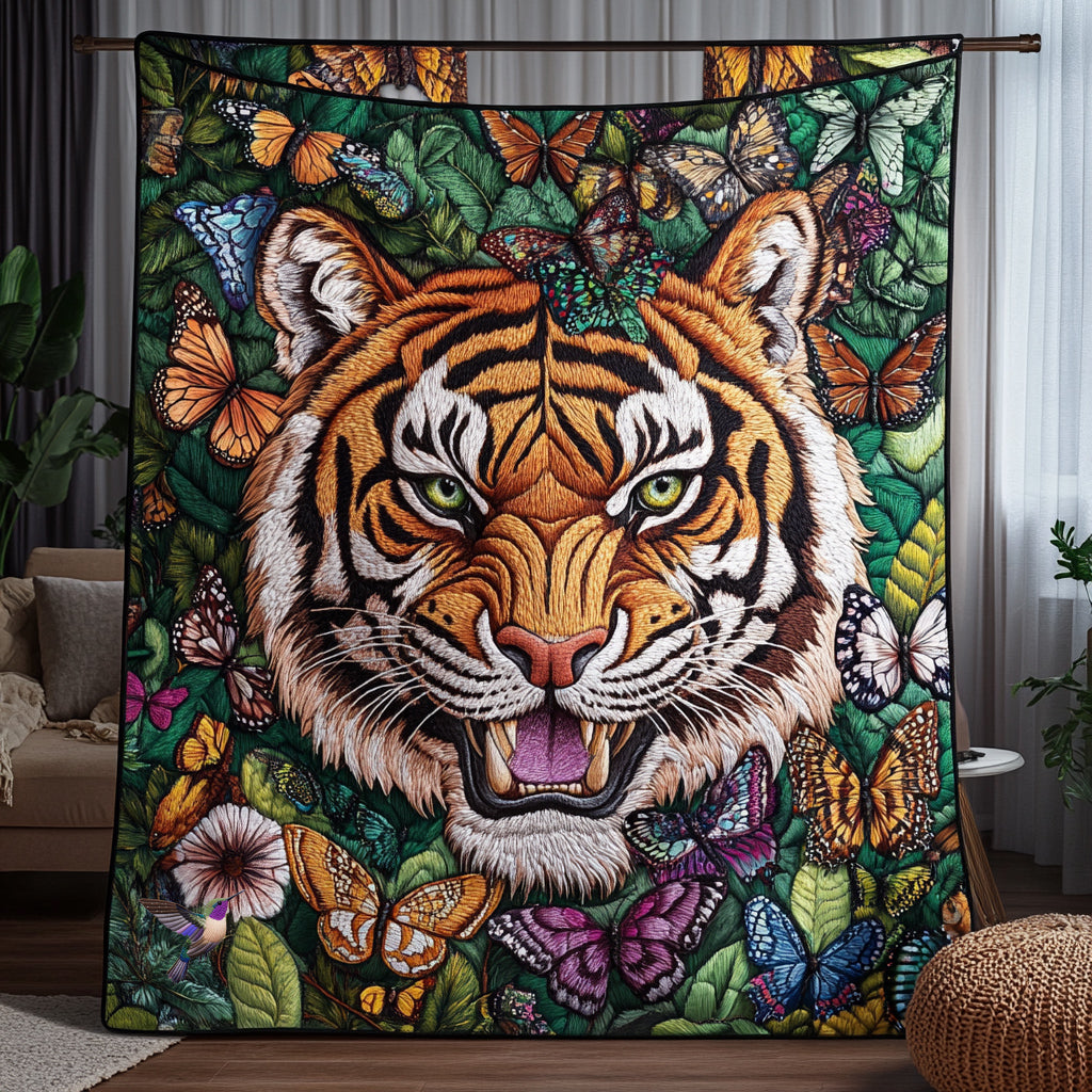 Angry Tiger WU1211009CL Quilt