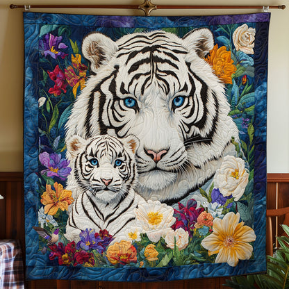 Tiger Family WY2111033CL Quilt