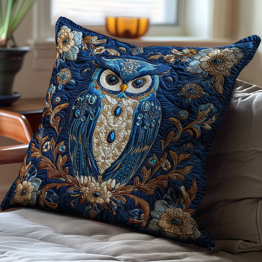 Midnight Owl WY0101028CL Quilt Pillow Case