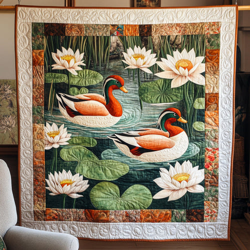 Mallard Duck WJ3110018CL Quilt
