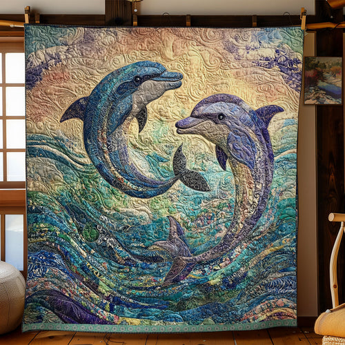 Couple Dolphin WX1212010CL Quilt