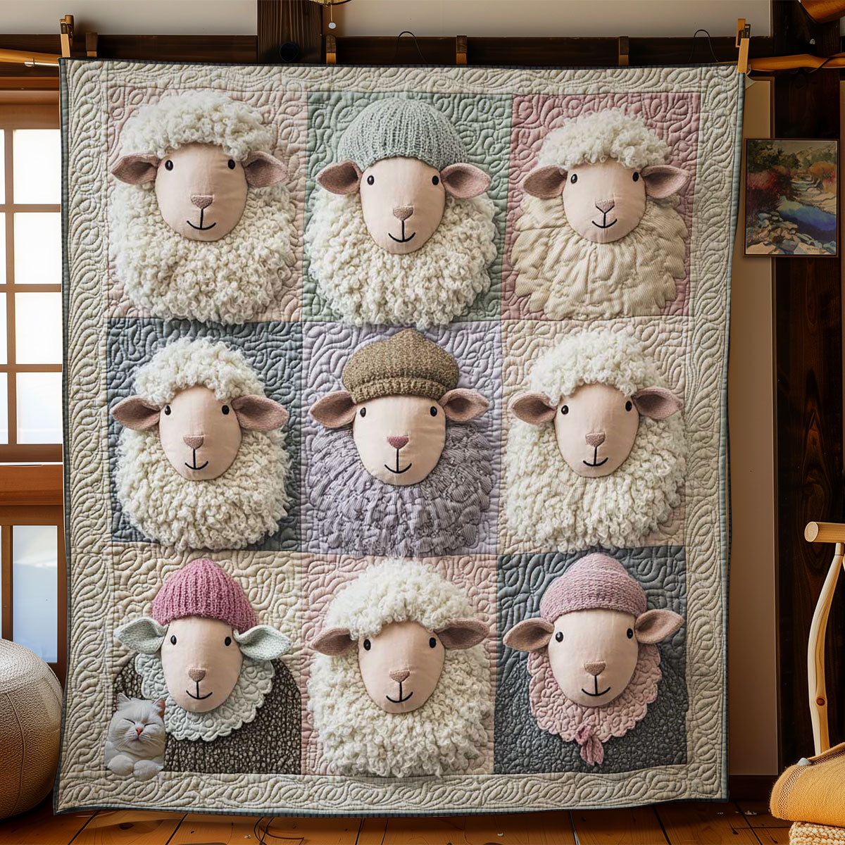 Sheep WN2510038CL Quilt