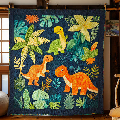 Dinosaurs In The Jungle WY1302037CL Quilt
