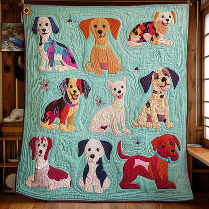 Puppy WY0212012CL Quilt