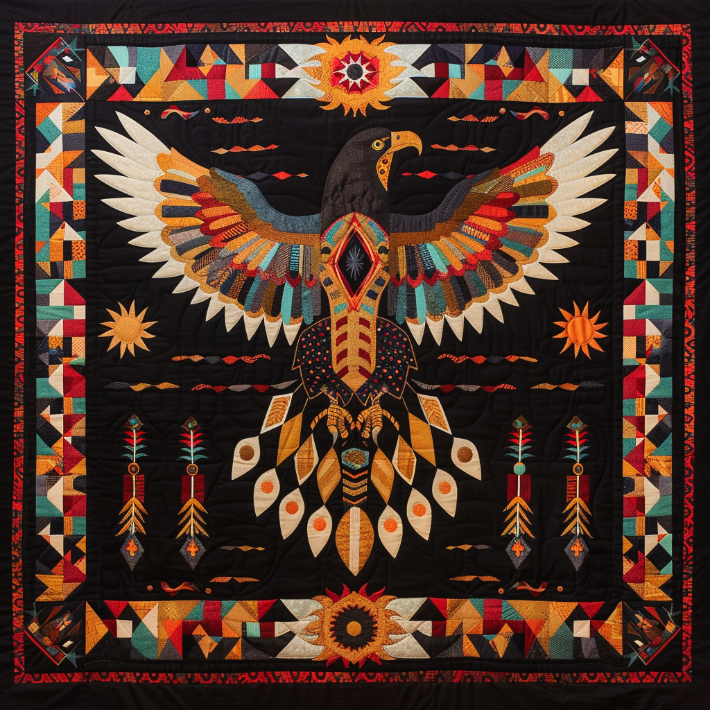 Eagle Native American WJ1306004CL Quilt