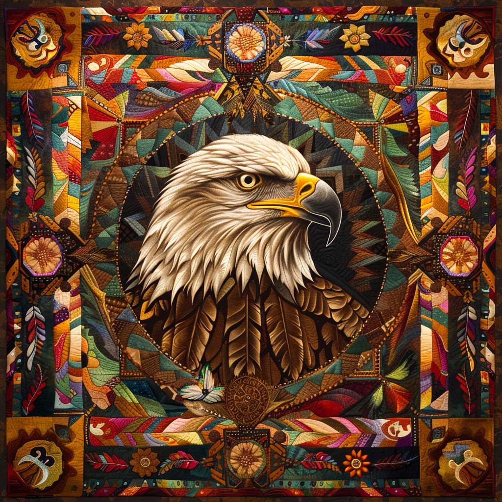 Eagle Native American WJ1707004CL Quilt