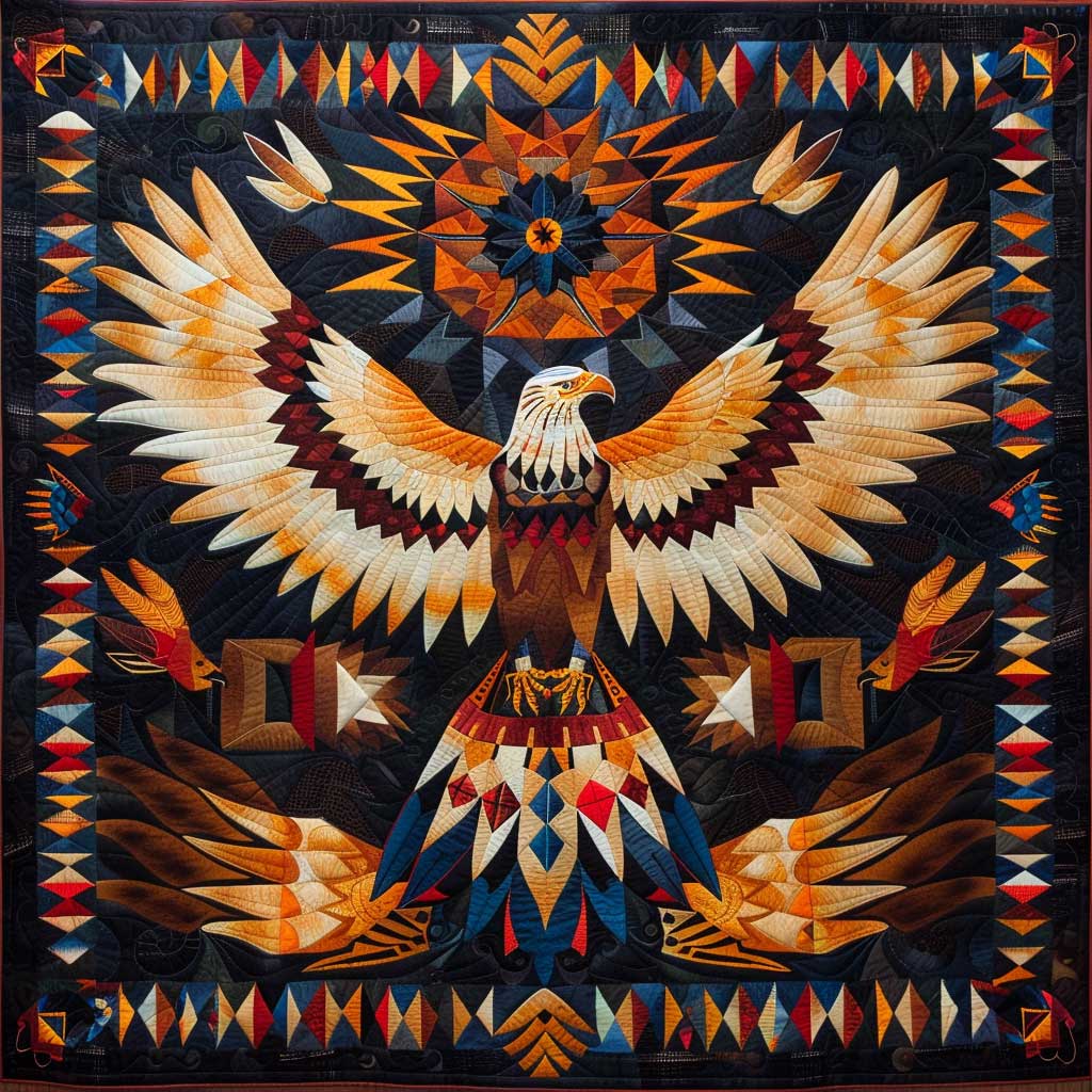 Eagle Native American WJ1707006CL Quilt