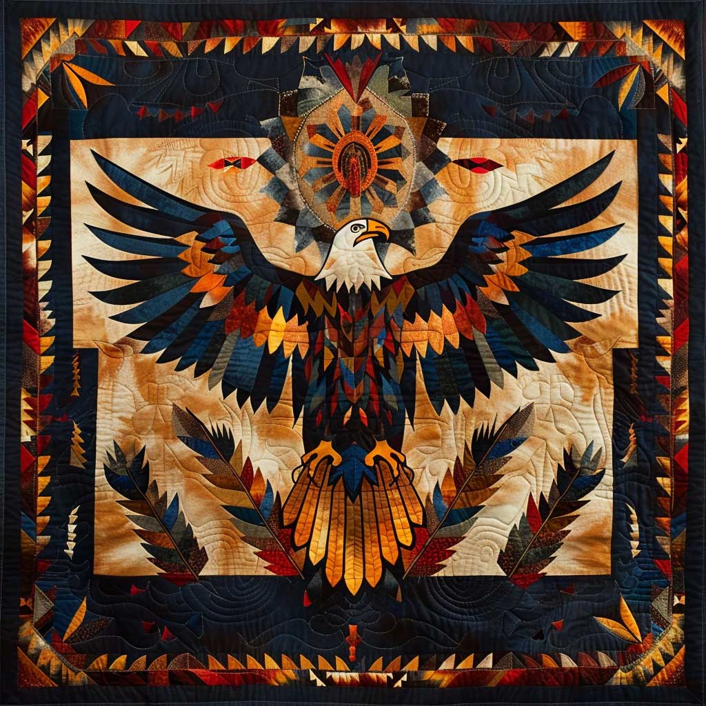 Eagle Native American WJ1707008CL Quilt