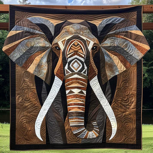 Earthbound Elephant XR1008050CL Quilt