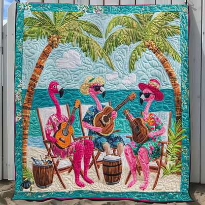 Flamingo Music Band WY0911019CL Quilt