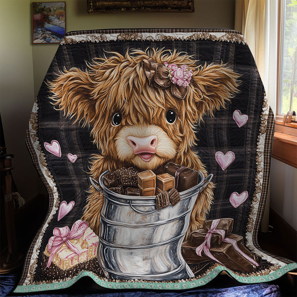 Brown Cow Chocolate WT1403107CL Quilt