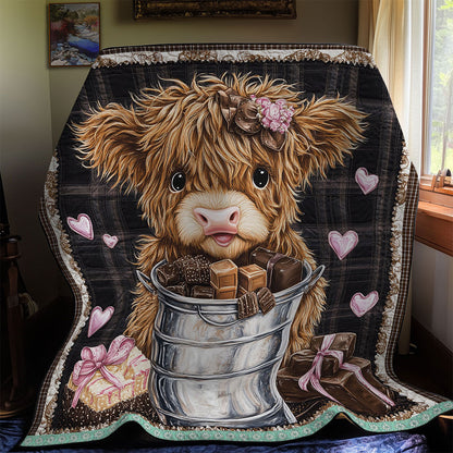 Brown Cow Chocolate WT1403107CL Quilt
