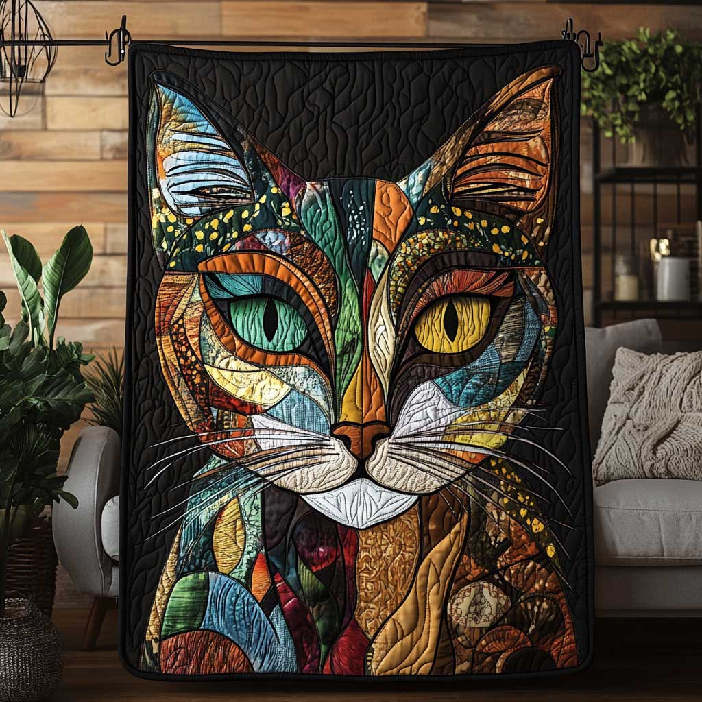 Patchwork Artist Cat WP1809050CL Quilt