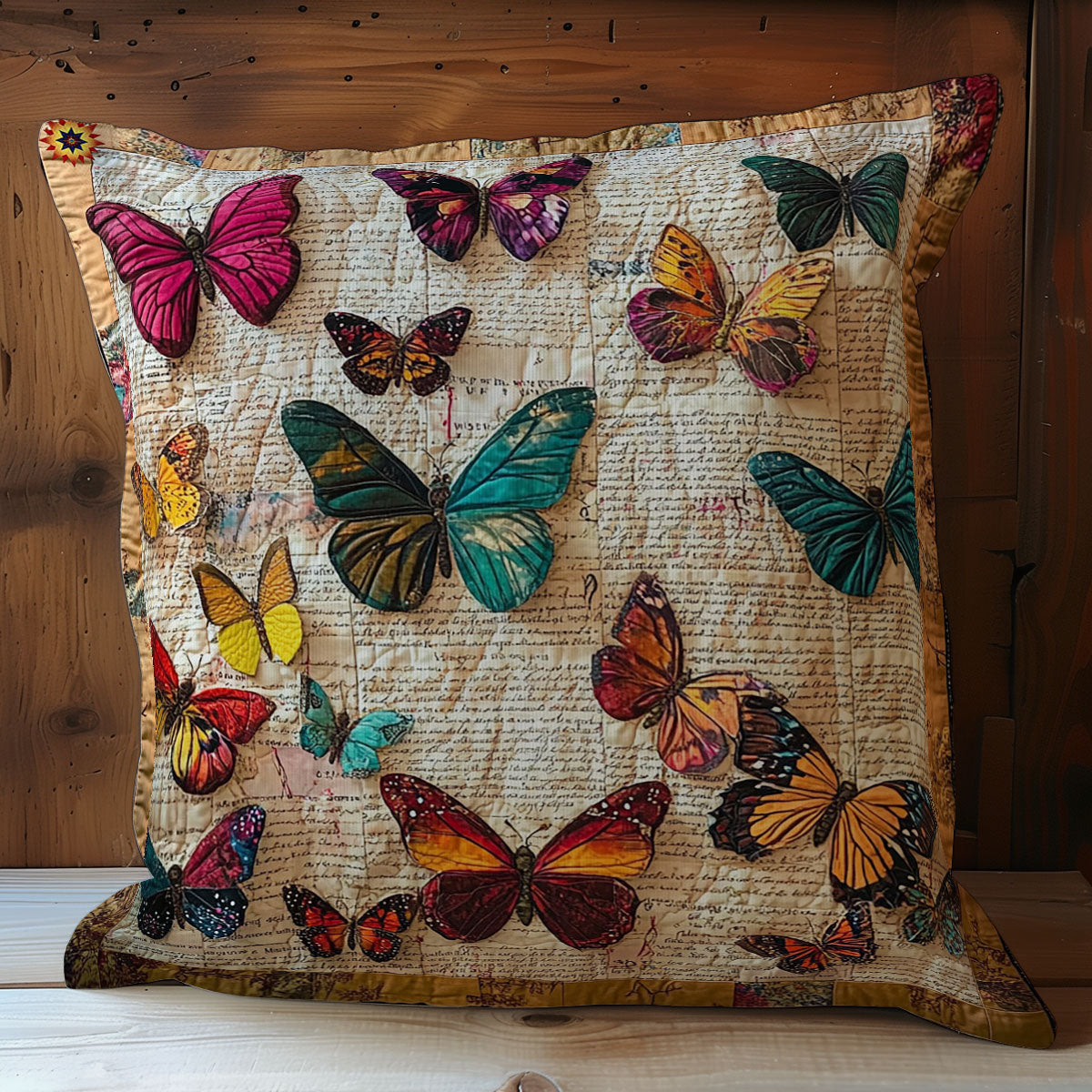 Book Butterfly WY0212029CL Quilt Pillow Case