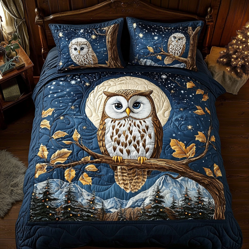 Owl In Night WY1001067CL Duvet Cover Set