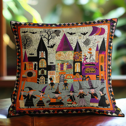 Halloween Witches' Trick Or Treat WN0310105CL Quilt Pillow Case
