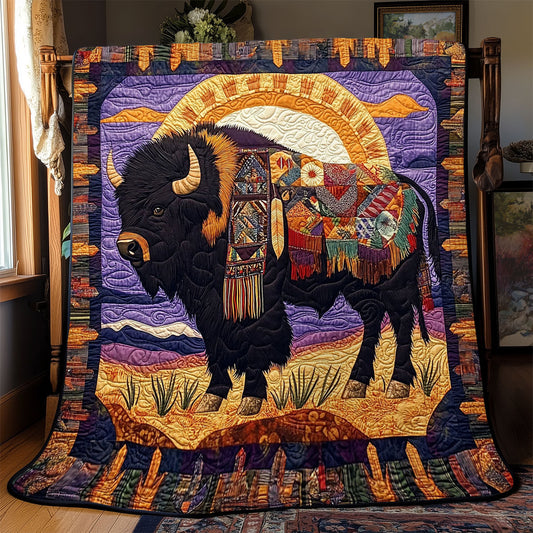 Bison Native American WJ2612003CL Quilt