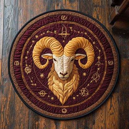 Aries CP1607058CL Quilted Round Mat