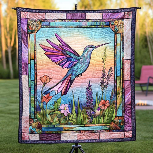 Hummingbird Blossom Dance WN1010086CL Quilt