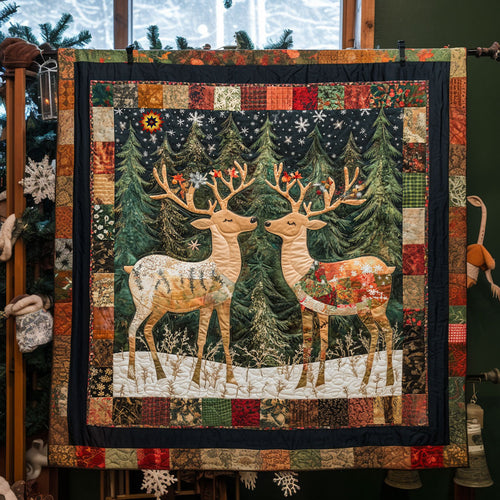 In Love Deer WJ0212020CL Quilt