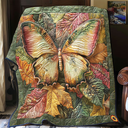 Leaves Butterfly WY1511020CL Quilt