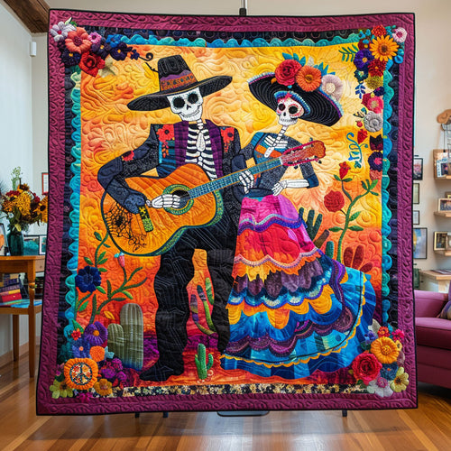 Day Of The Dead WJ0911010CL Quilt