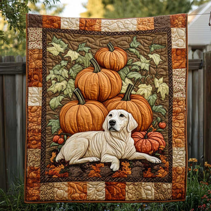 Labrador Retriever Pumpkin WN2709104CL Quilt