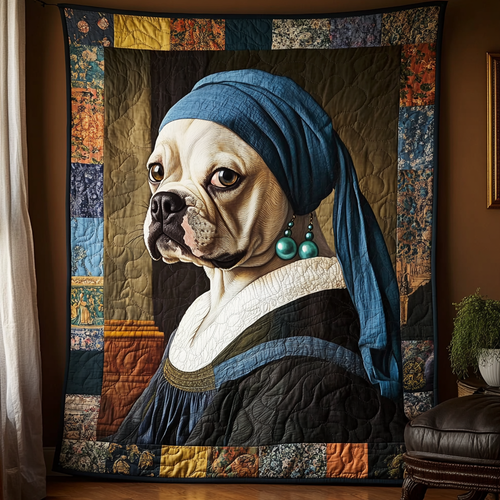 Bulldog Renaissance Beauty WN2509031CL Quilt