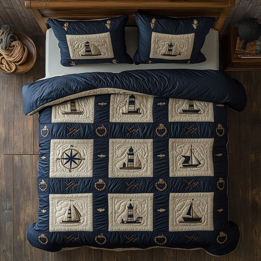 Harbor Blocks CP2508022CL Duvet Cover Set