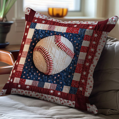 Baseball WJ1411037CL Quilt Pillow Case