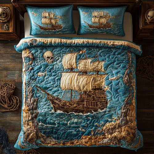 Mystic Sailboat In Ocean WY2101018CL Duvet Cover Set