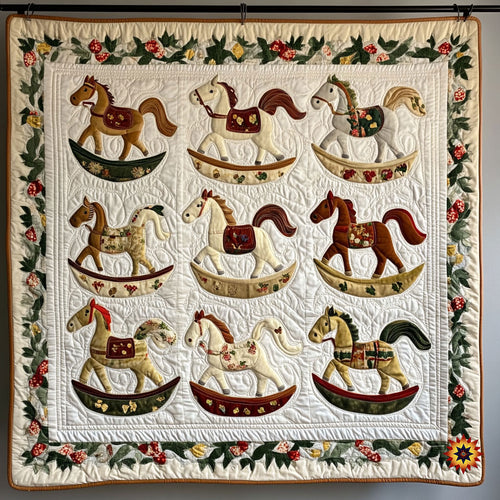 Rocking Horse WY0411011CL Quilt