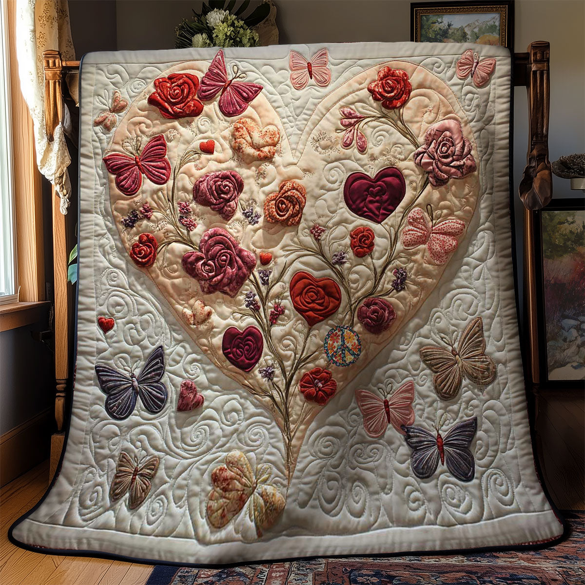 Butterfly Blossom WN0712011CL Quilt