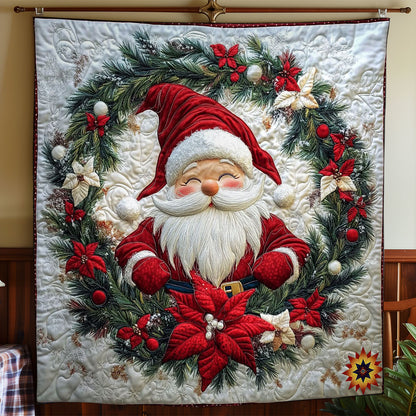 Santa Gnome WY05212073CL Quilt