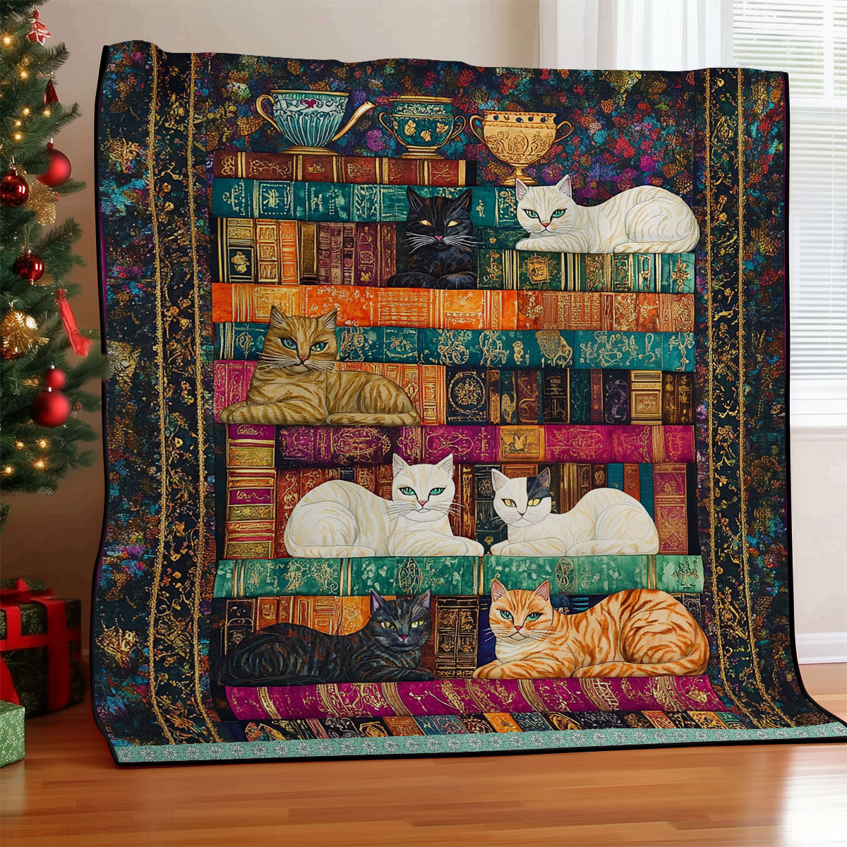 Cat WU3009011CL Quilt