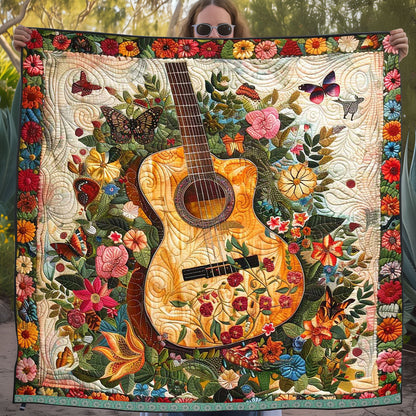 Flower Guitar WJ1209012CL Quilt