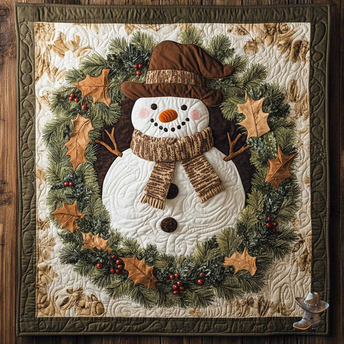 Rustic Snowman WN1211041CL Quilt