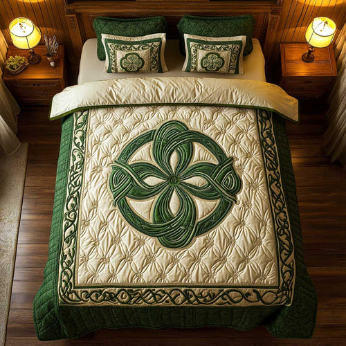 Celtic Knot Clover WP3112004CL Duvet Cover Set