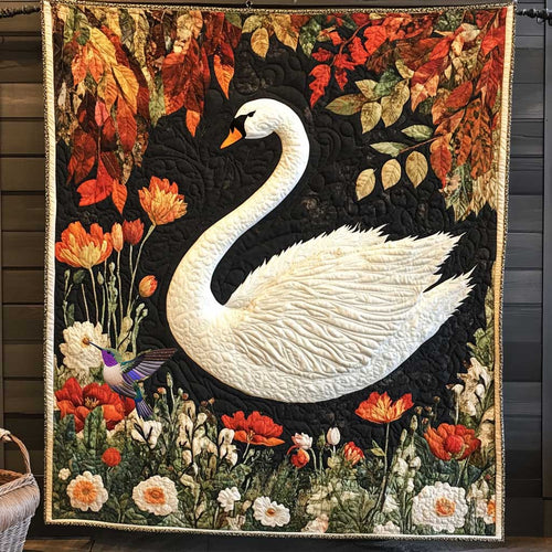 Autumn Swan WP1411012CL Quilt